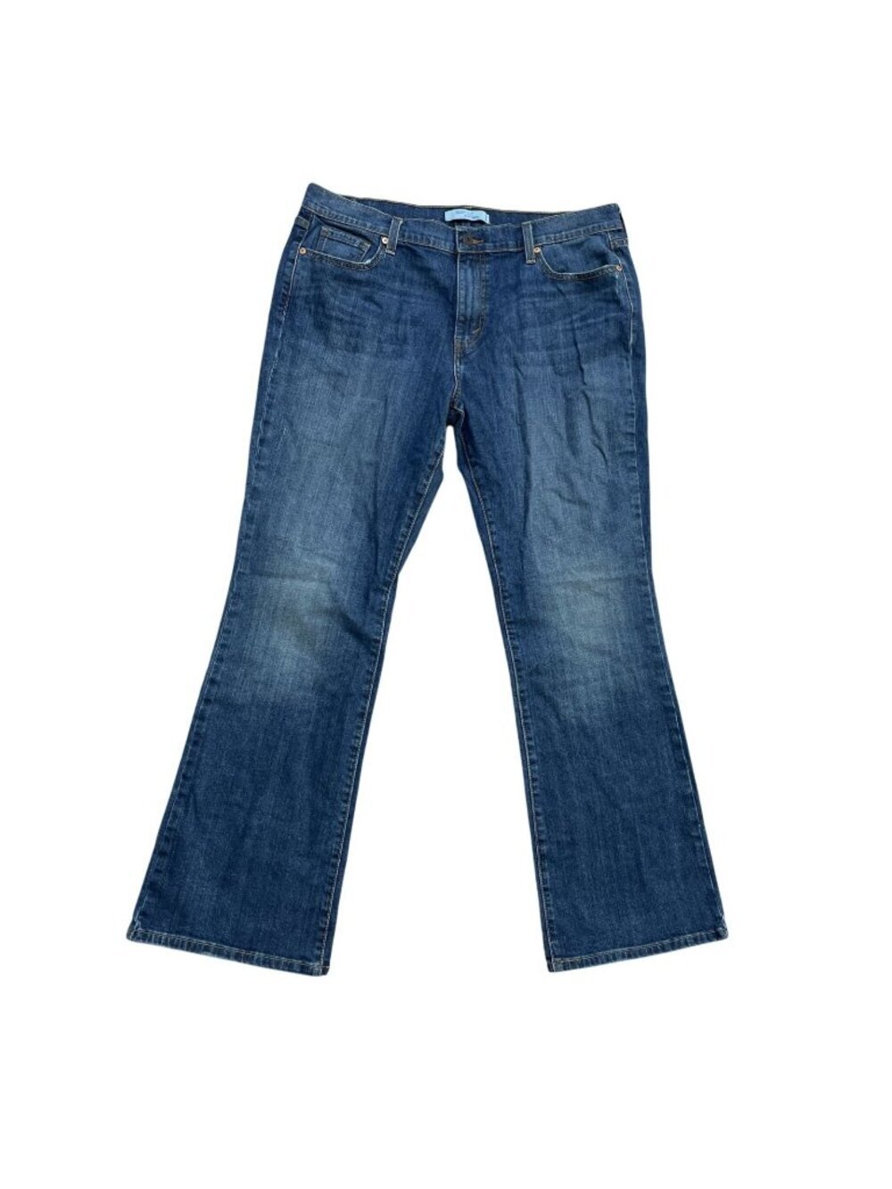Levi's 515 Women's  16 Boot Cut Jeans Wash Denim Cotton Blend B1276